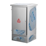 Gabinete de aço inoxidável para estações de telecomunicações