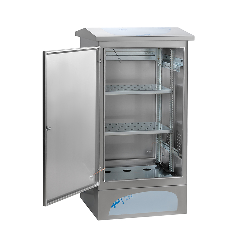 Rack para servidor de 19" em aço inoxidável com ventiladores de refrigeração