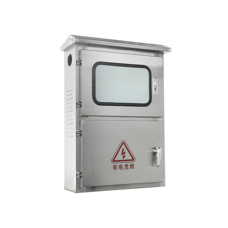 Armário de aço inoxidável para conexão à rede solar