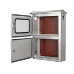 Caixa de aço inoxidável para conexão à rede de painéis fotovoltaicos