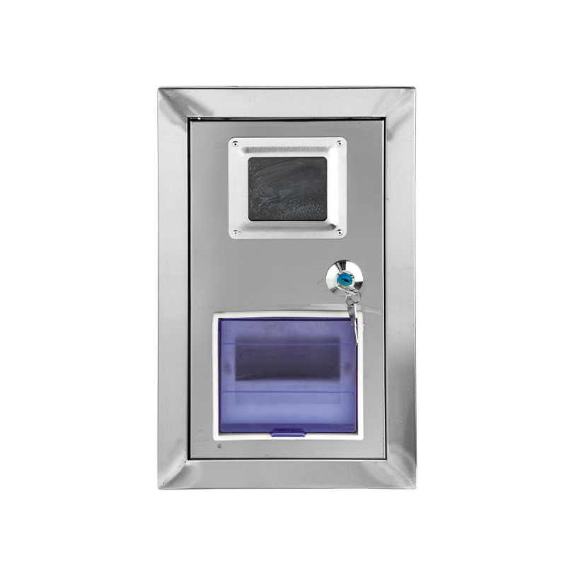 Caixa de medidor elétrico PZ40 em aço inoxidável