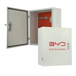 Caixa de carregamento para veículos elétricos com suporte de montagem