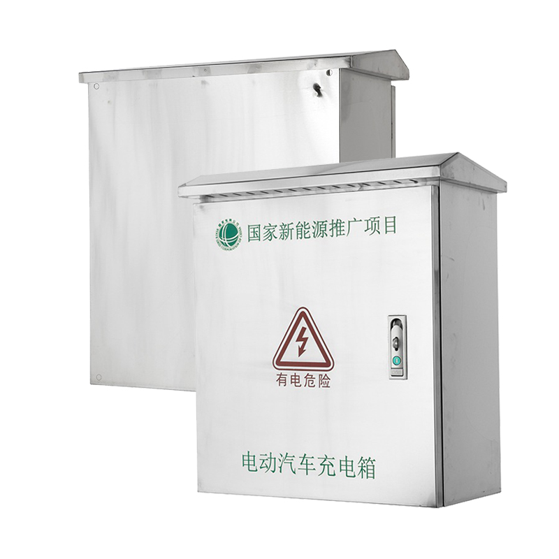 Gabinete personalizado em aço inoxidável para carregador de veículos elétricos