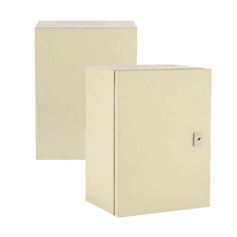 Caixa com classificação IP66 para proteção contra poeira e água.