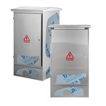 Gabinete de servidor de TI de aço inoxidável para instalação no chão