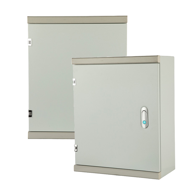 Caixa de junção com prensa-cabos integrados