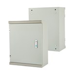 Caixa externa com terminal de aterramento