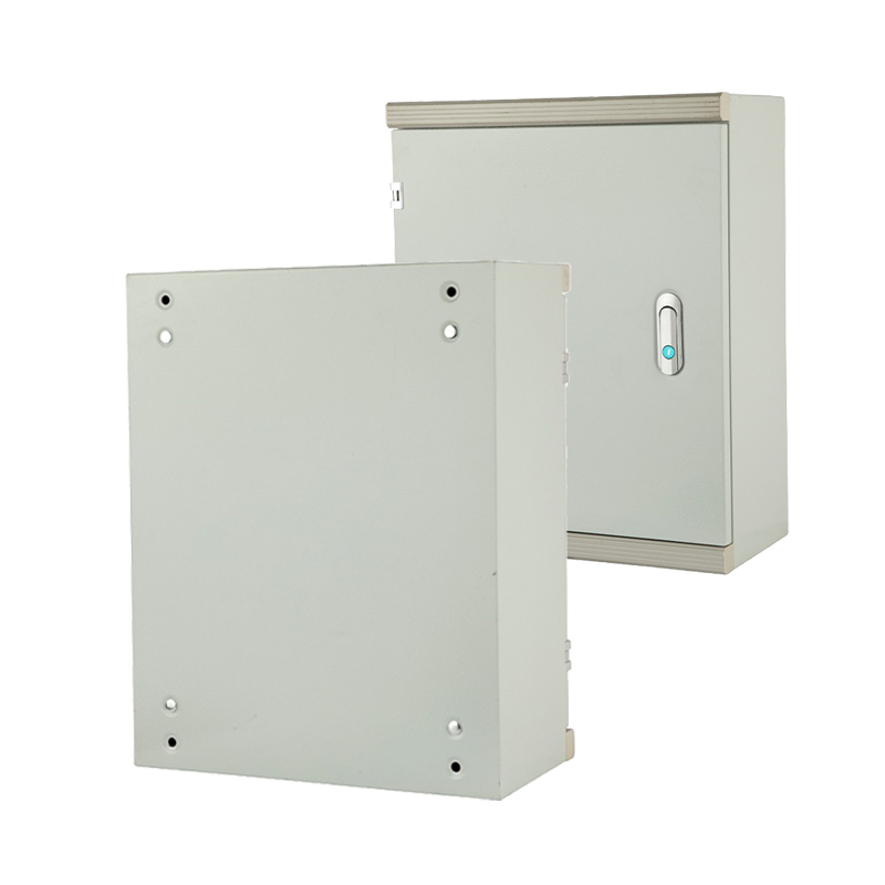 Caixa de junção com plugues de entrada de cabos à prova d'água