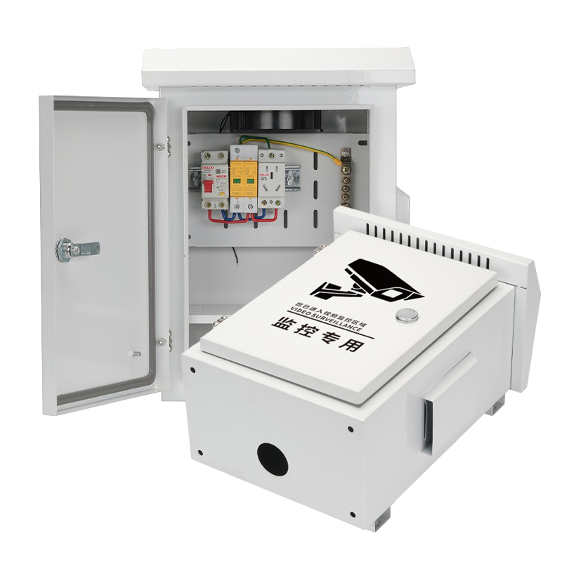 Caixa à prova de intempéries para câmeras IP externas