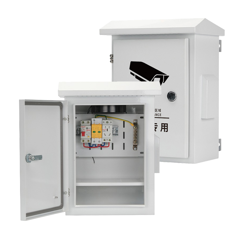 Caixa à prova de intempéries para monitoramento externo