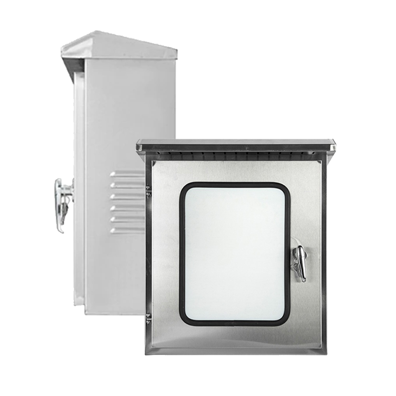 Caixa de distribuição em aço inoxidável resistente à corrosão