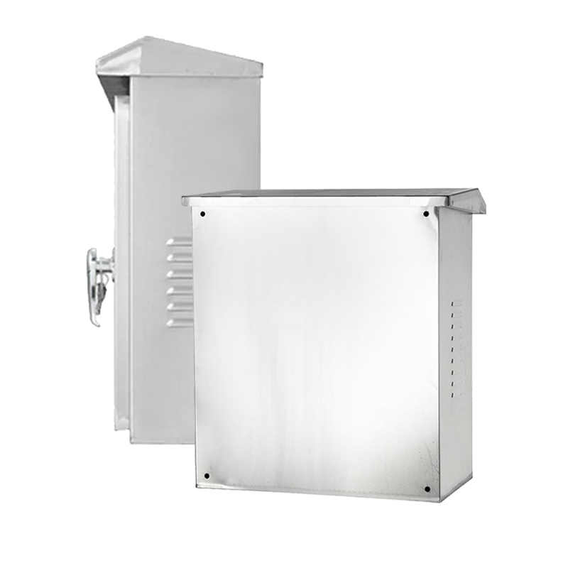 Caixa elétrica industrial em aço inoxidável