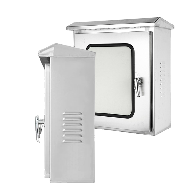 Aterramento da caixa elétrica em aço inoxidável