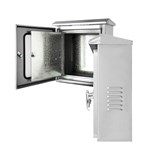 Caixa de distribuição em aço inoxidável, tamanho personalizado.