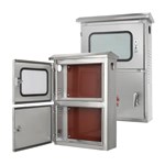 Gabinete de aço inoxidável para grade solar