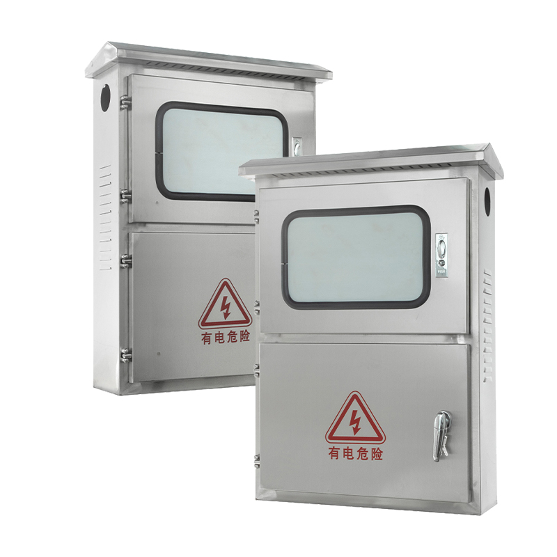 Gabinete de junção fotovoltaica em aço inoxidável