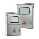 Gabinete industrial para conexão à rede elétrica com sistema solar