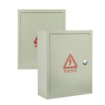 Armário elétrico com painel traseiro removível