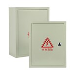 Caixa elétrica de parede para uso interno