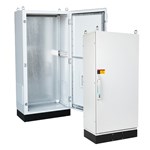 Gabinete elétrico industrial de chão