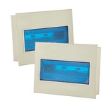 Caixa para disjuntor de ar de múltiplos circuitos