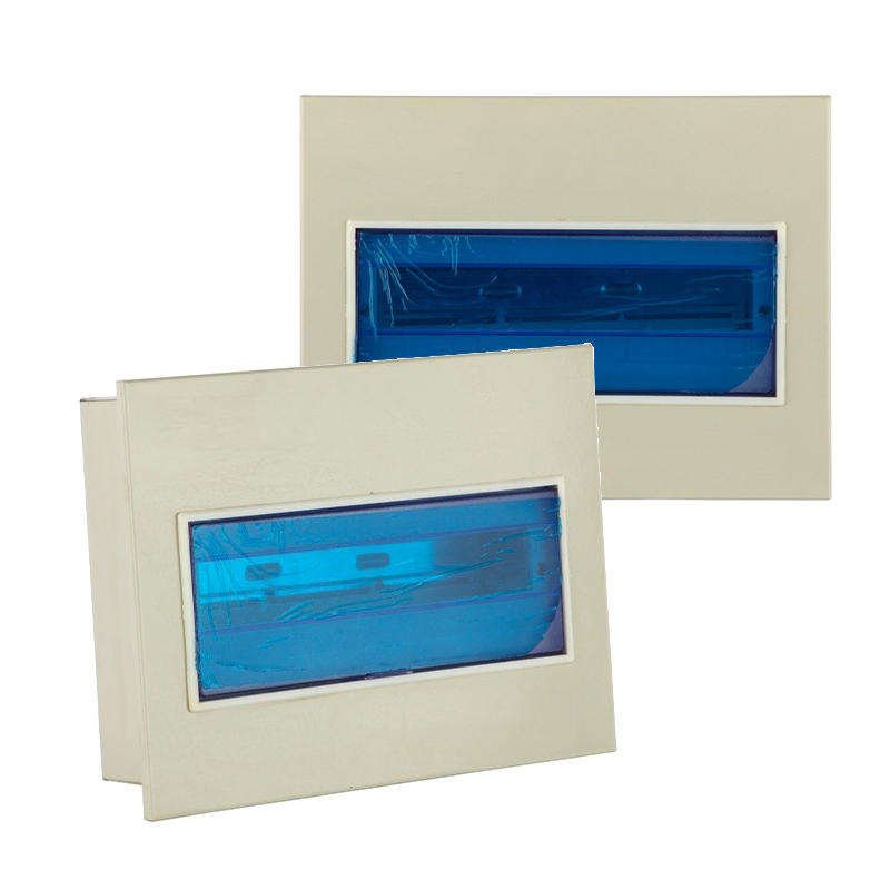 Caixa de disjuntores elétricos de múltiplos circuitos