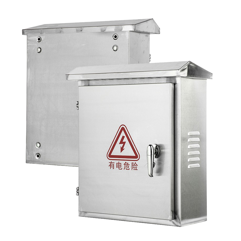 Caixa impermeável de aço inoxidável para fiação elétrica