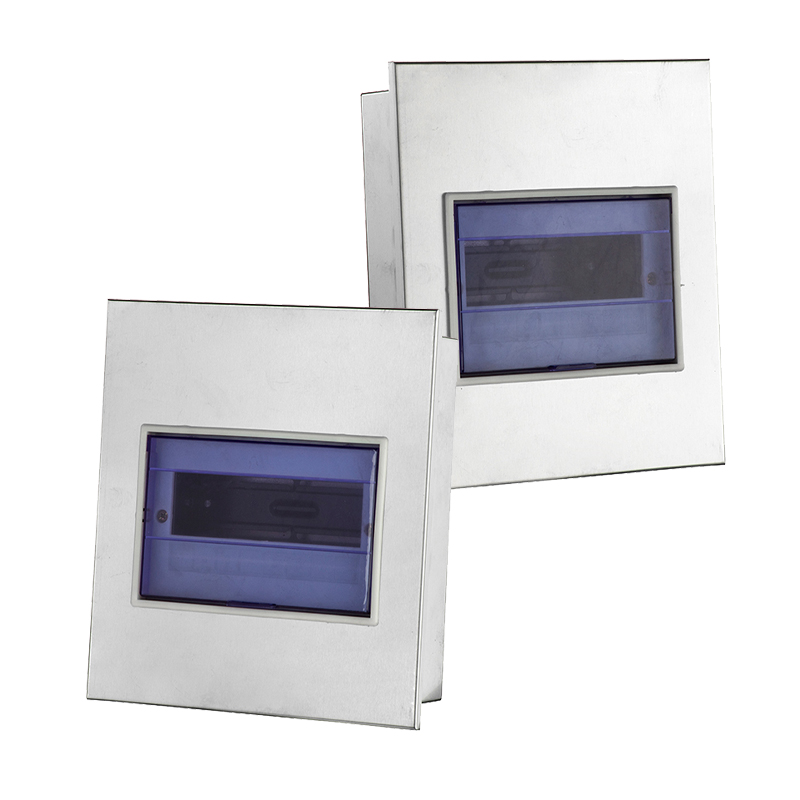 Caixa de aço inoxidável para disjuntor de ar embutida na parede
