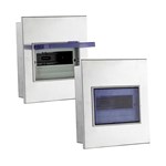 Disjuntor de ar para instalação embutida na parede, caixa de aço inoxidável.