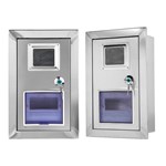 Caixa de medidor em aço inoxidável para montagem na parede, IP54
