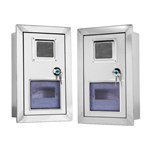 Caixa de medidor de parede em aço inoxidável para uso comercial