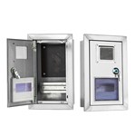 Caixa de medidor de aço inoxidável para montagem na parede - Qualidade