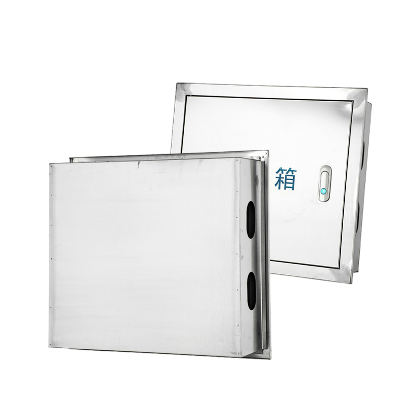 Caixa de medidor de água em aço inoxidável para aterramento