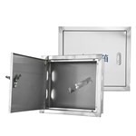 Caixa de medidor de água comercial em aço inoxidável